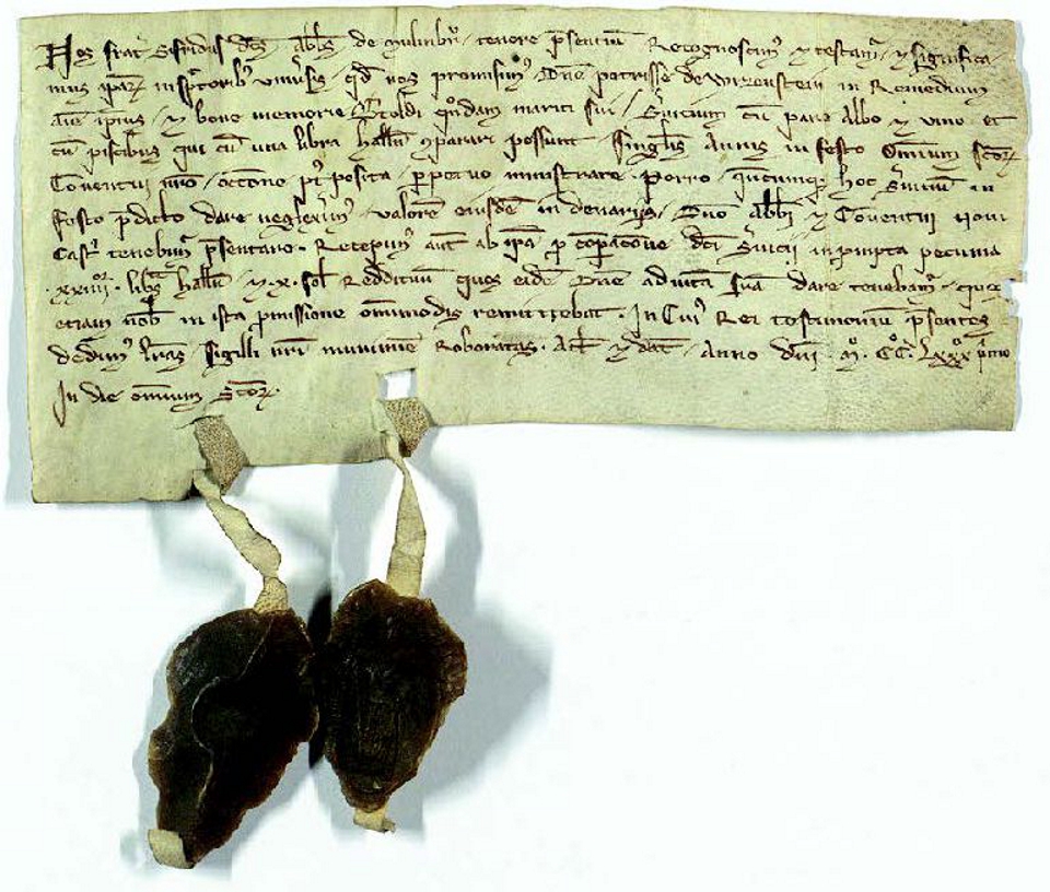 Urkunde vom 1. November 1281