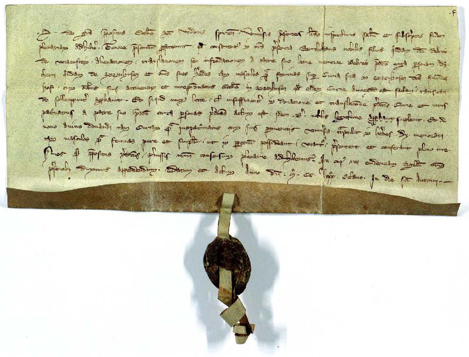 Urkunde vom 17. Januar 1288